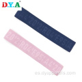 Marcas personalizadas en relieve de las diademas unisex de humedad en relieve